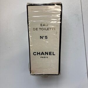 Rare NIB Vintage CHANEL No 5 EAU DE TOILETTE Fragrance Box Paris 60ml 2 oz +